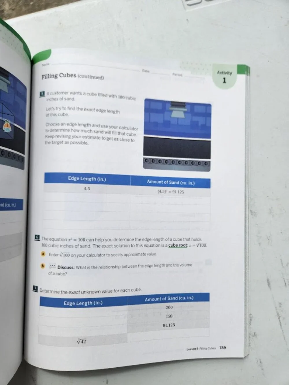 Amplify Desmos Math Grade 8 Volume 2 California Student Edition Book Workbook Ma